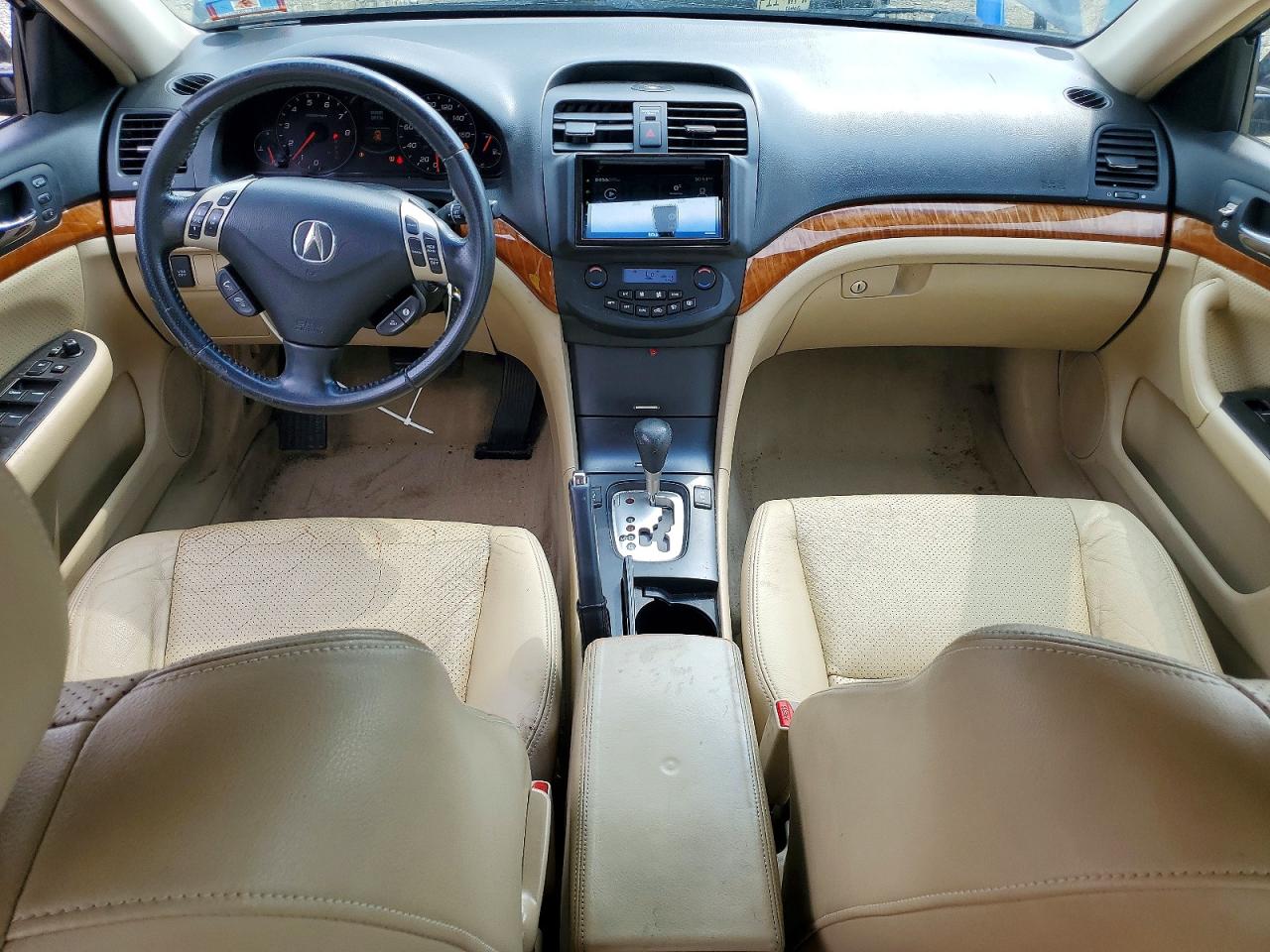 2007 Acura Tsx Черный vin: JH4CL96827C019081