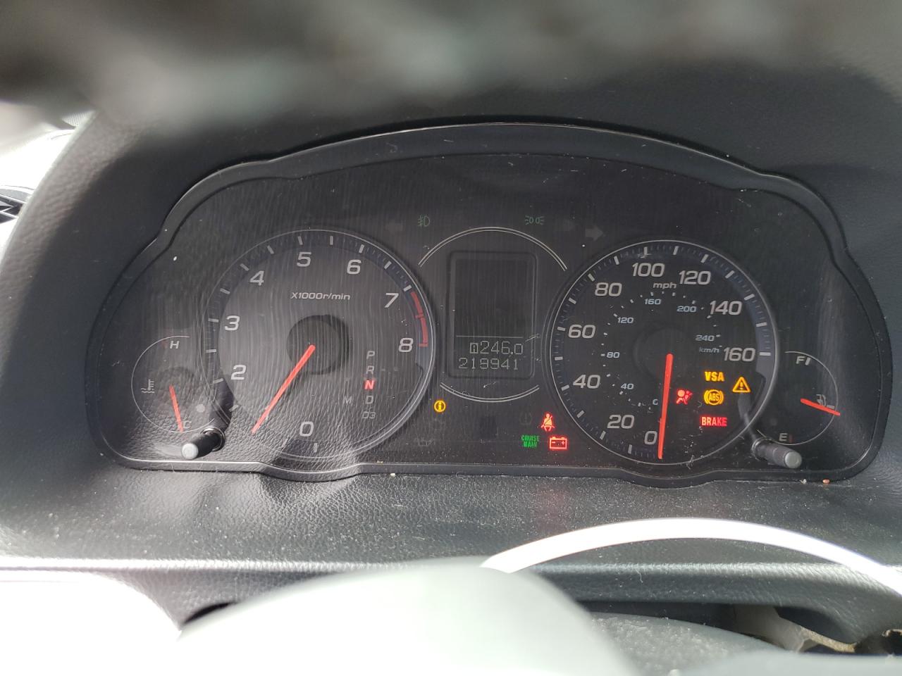 2007 Acura Tsx Blue vin: JH4CL96827C020912