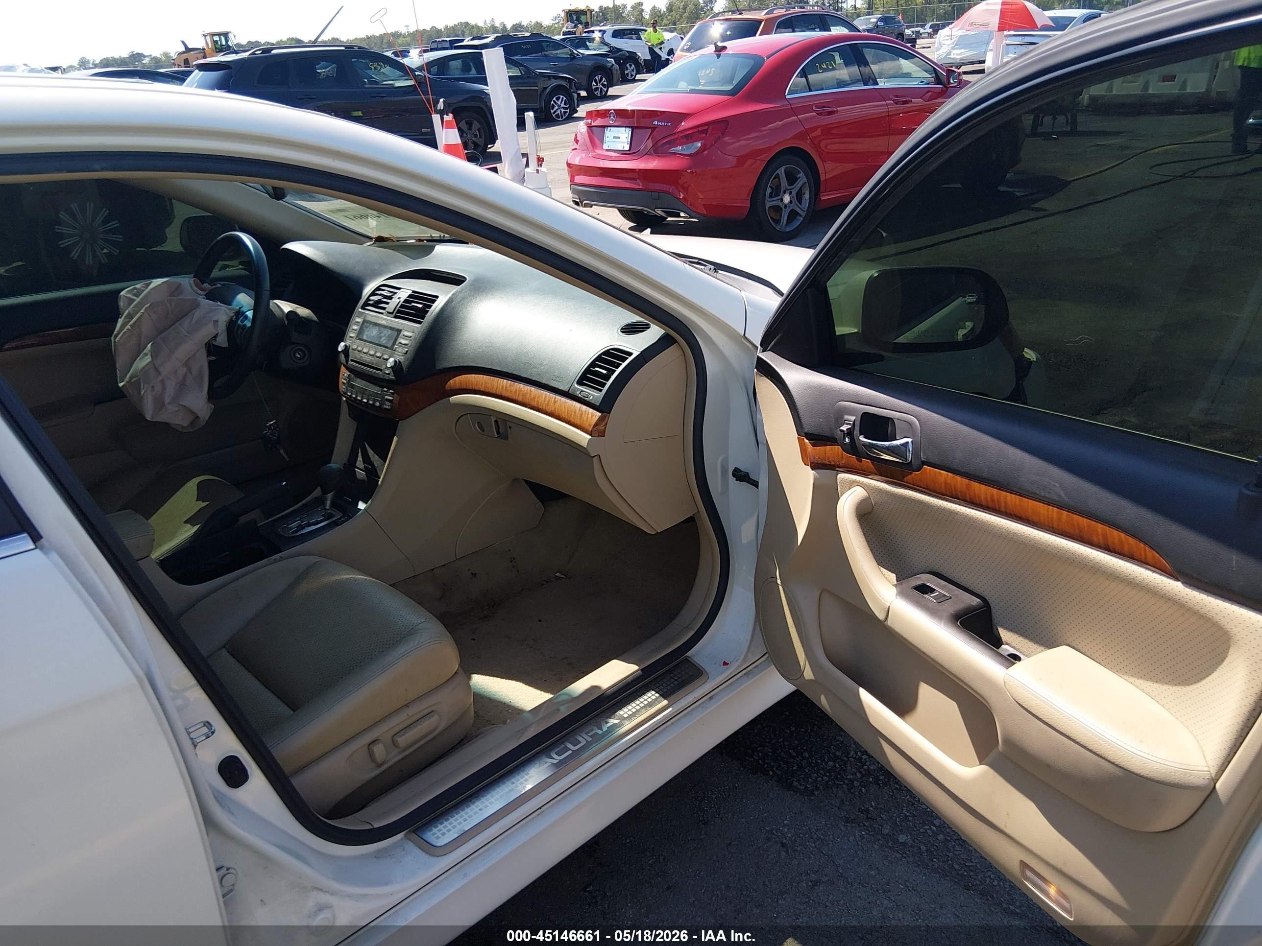 2008 Acura Tsx   Белый vin: JH4CL96828C002315