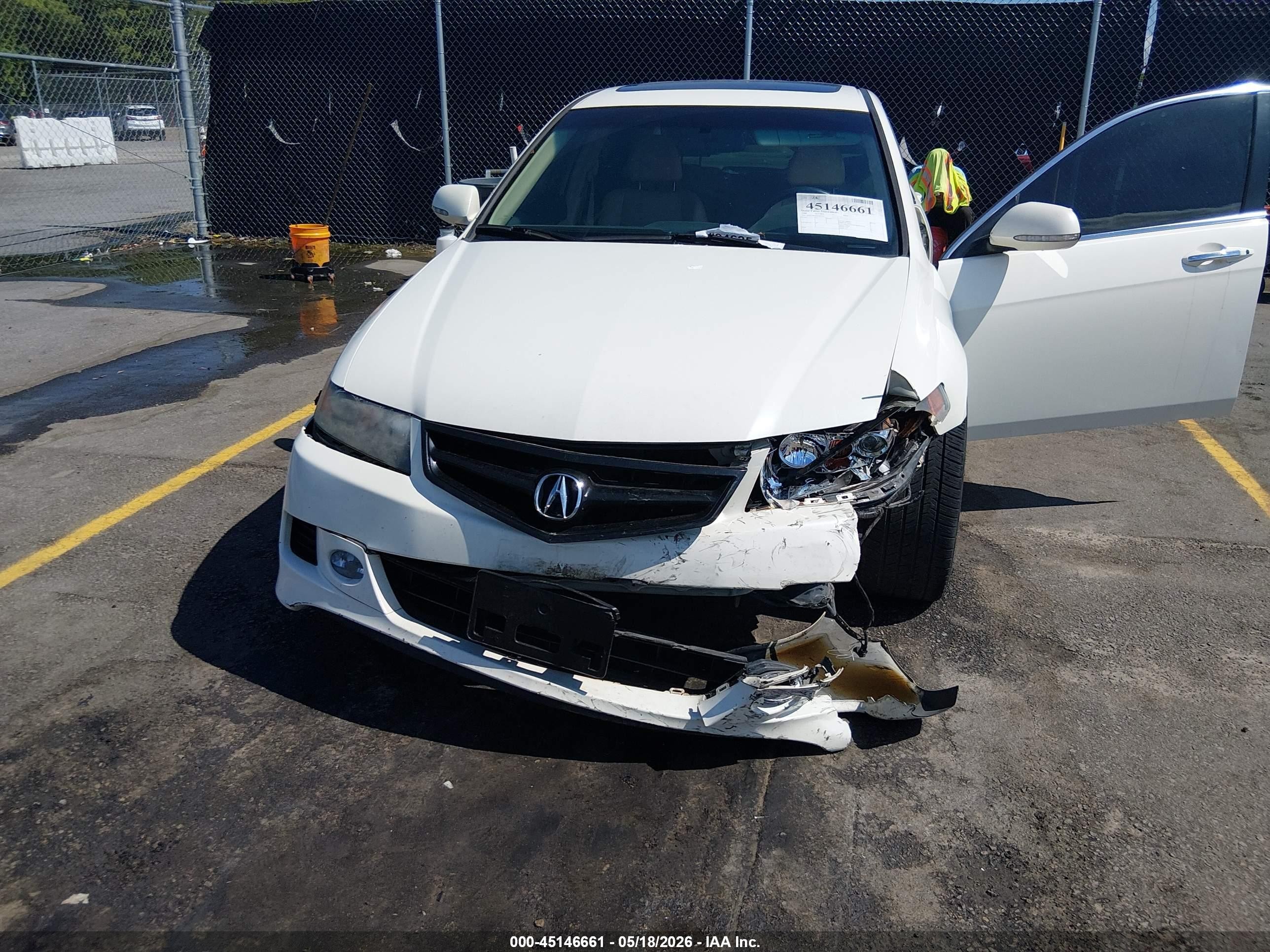 2008 Acura Tsx   Белый vin: JH4CL96828C002315