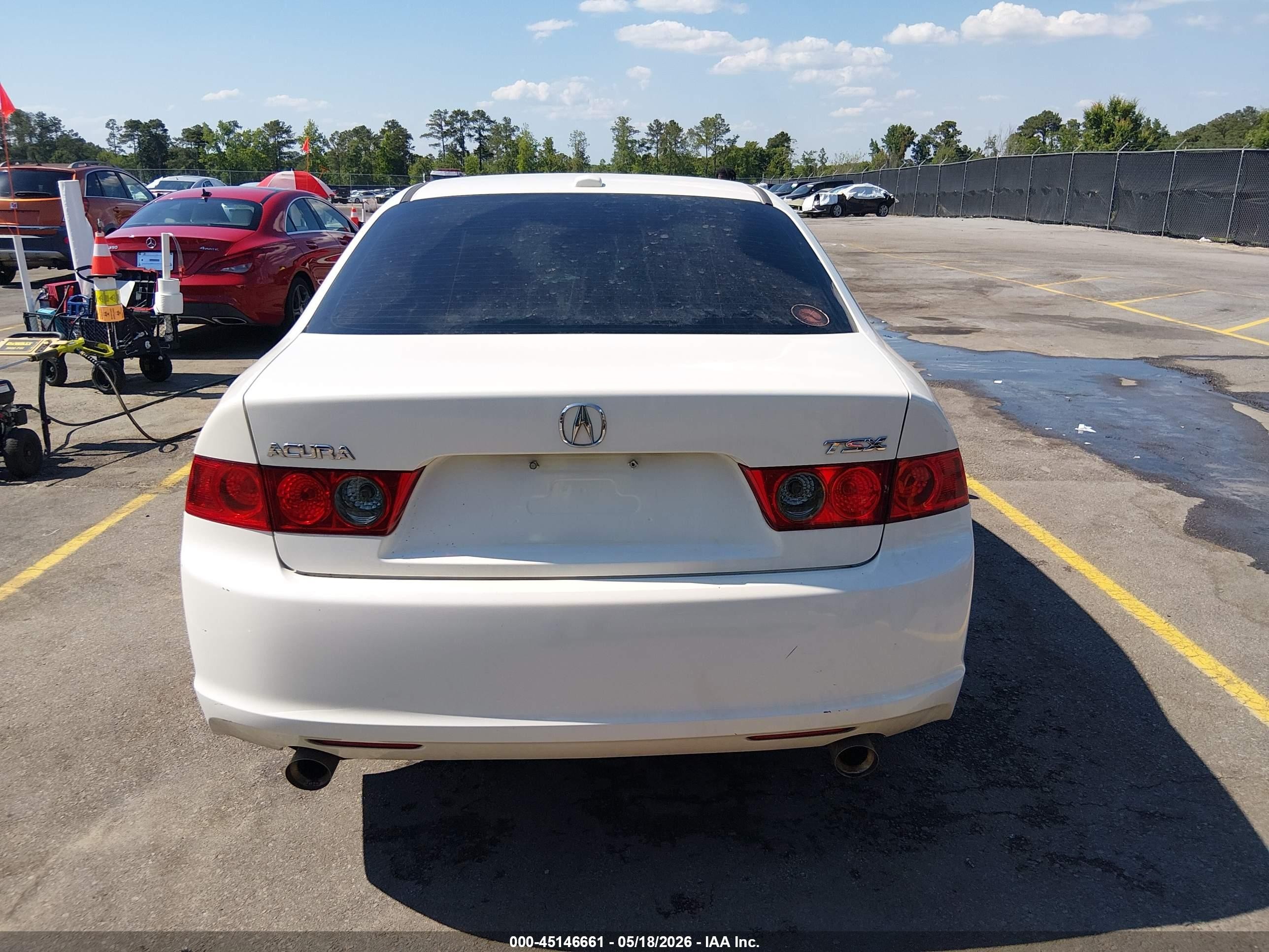 2008 Acura Tsx   Белый vin: JH4CL96828C002315