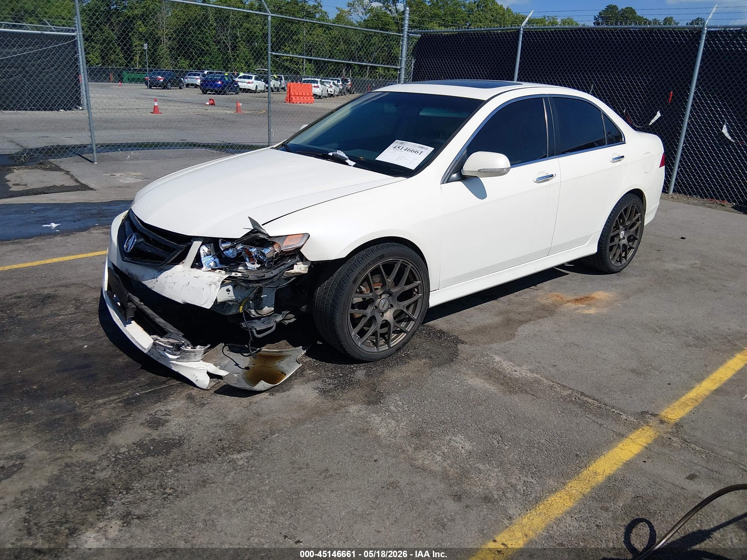 2008 Acura Tsx   Белый vin: JH4CL96828C002315