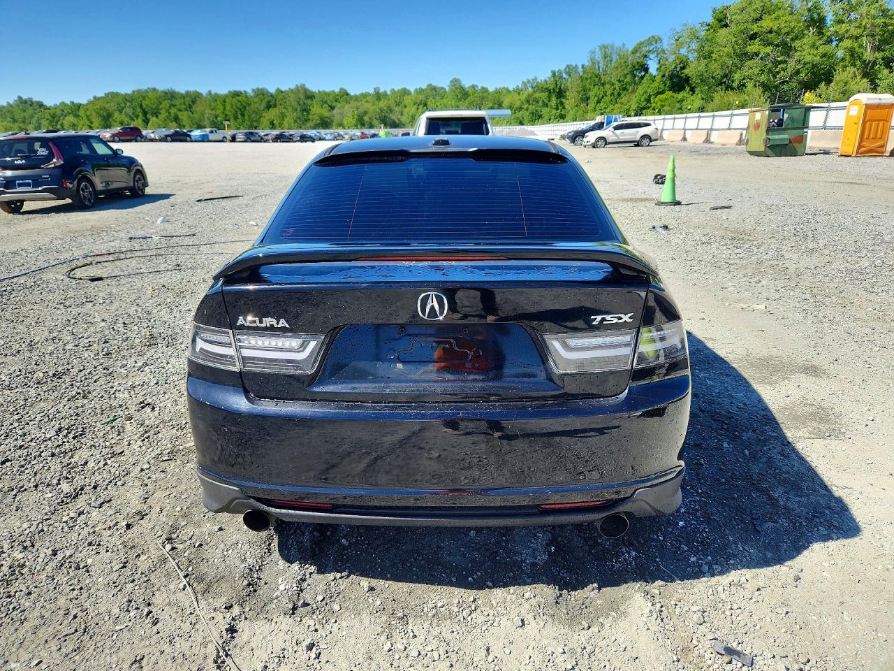 2008 Acura Tsx Черный vin: JH4CL96828C003108