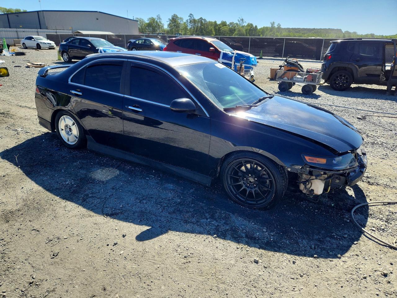 2008 Acura Tsx Черный vin: JH4CL96828C003108
