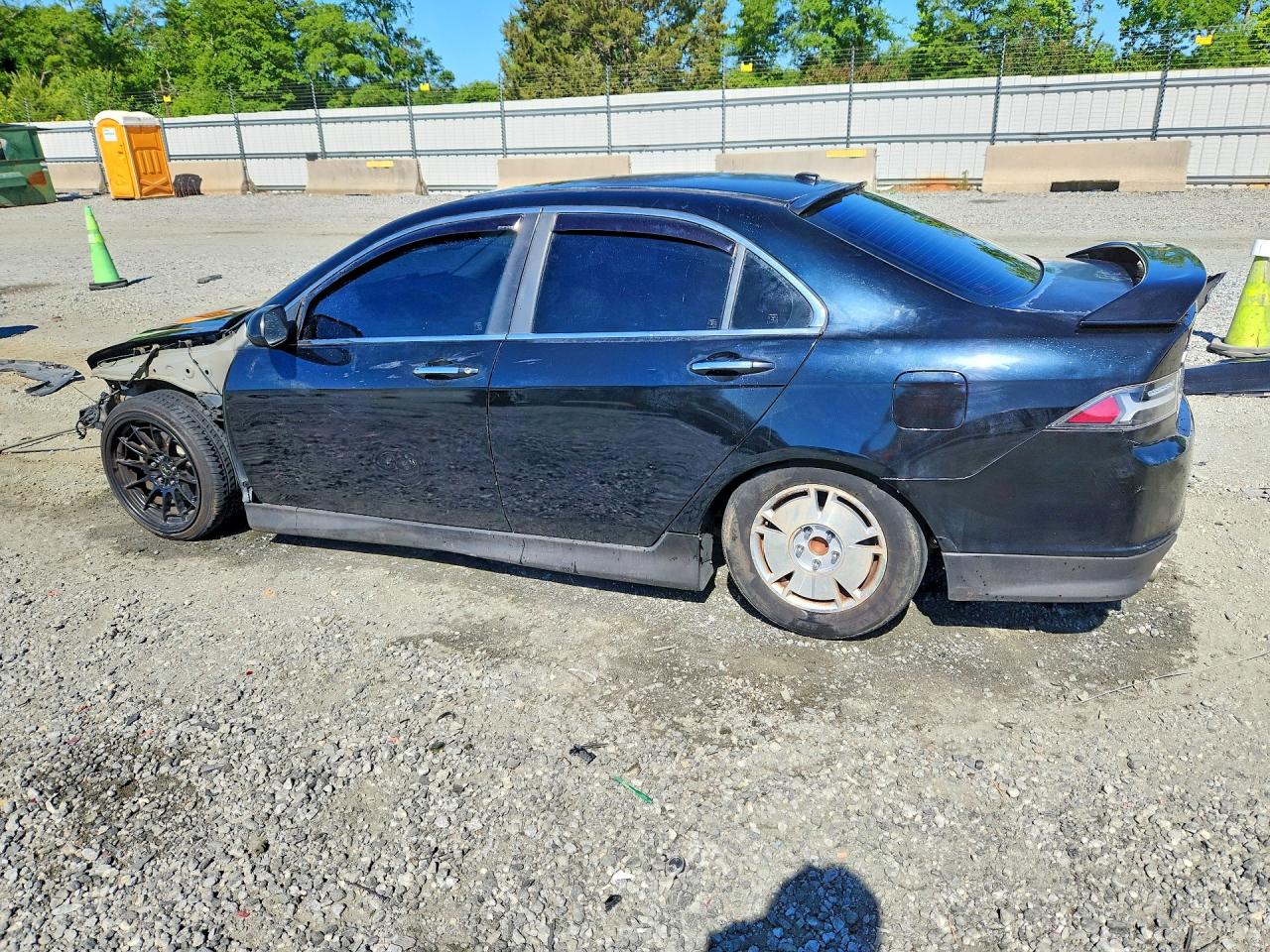 2008 Acura Tsx Черный vin: JH4CL96828C003108