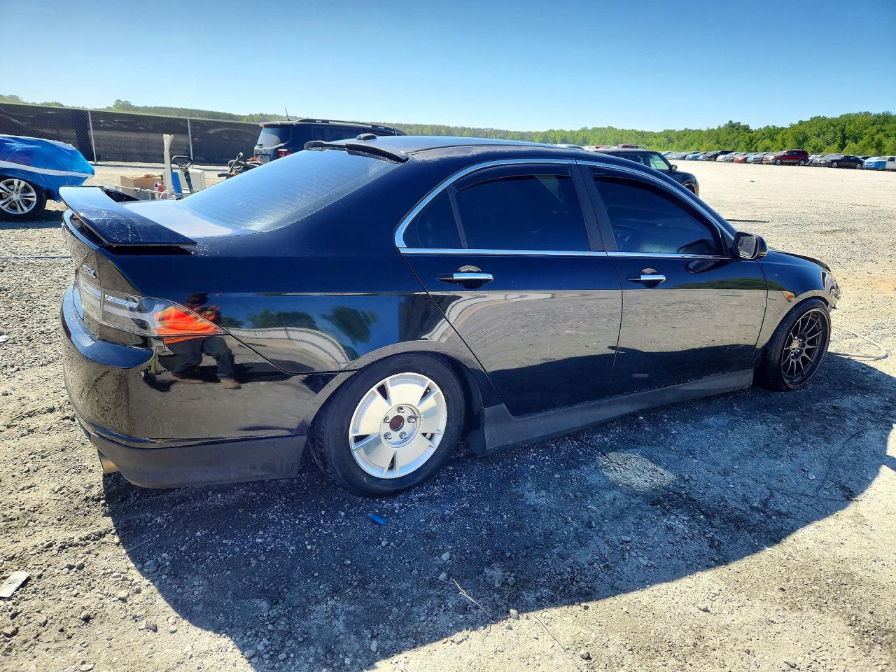 2008 Acura Tsx Черный vin: JH4CL96828C003108