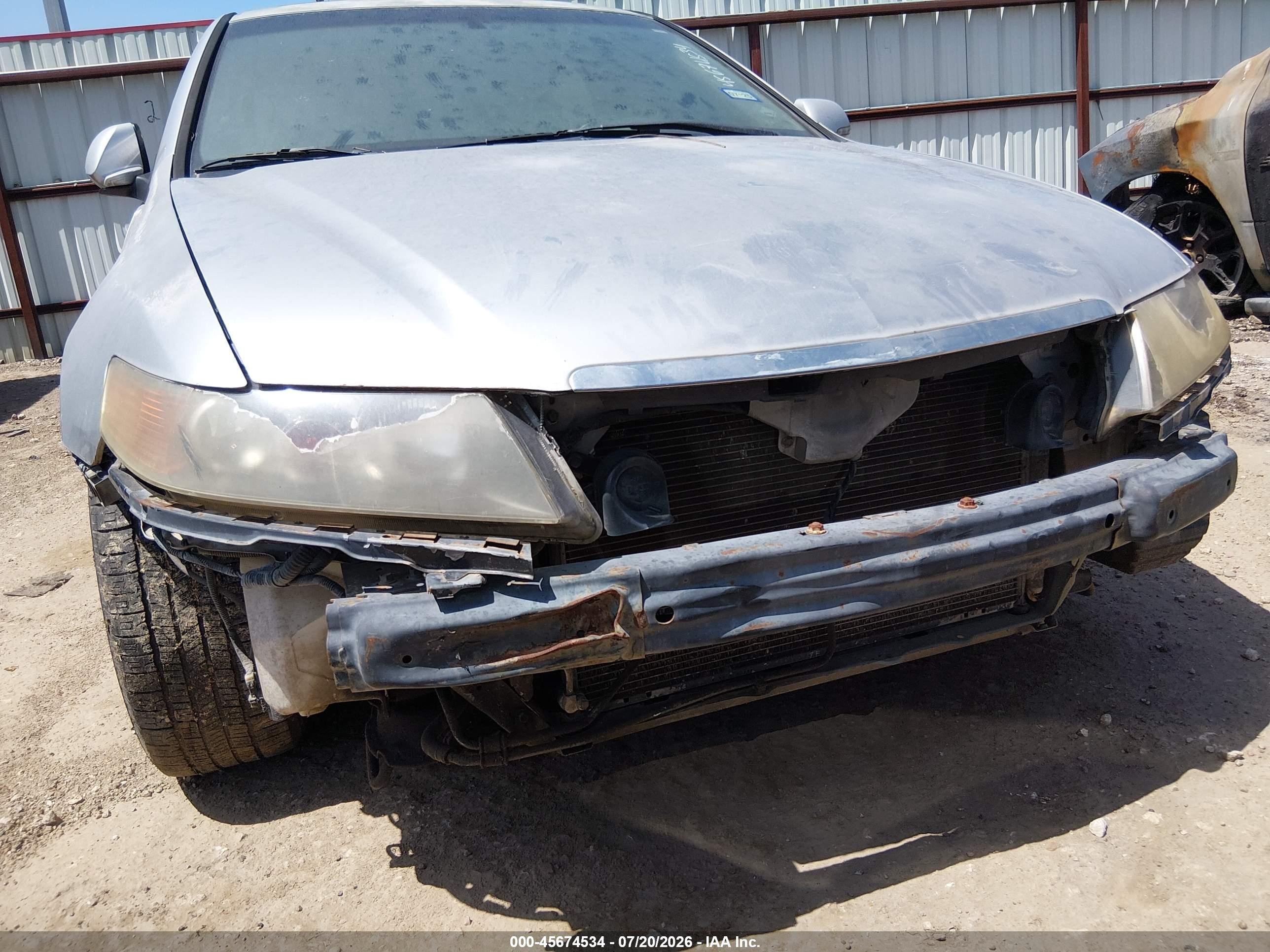 2004 Acura Tsx   Gray vin: JH4CL96834C041733