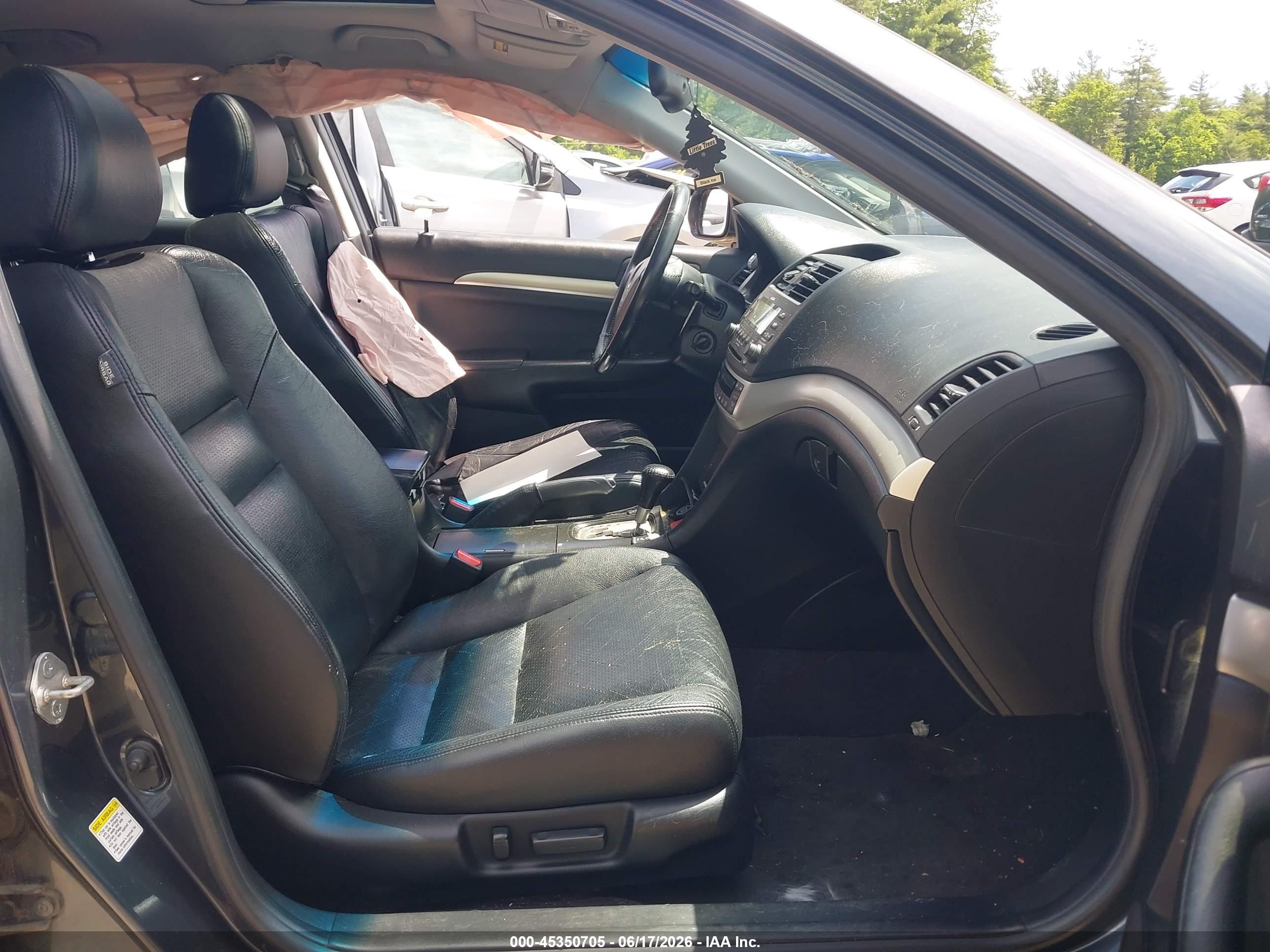 2005 Acura Tsx   Gray vin: JH4CL96835C002688