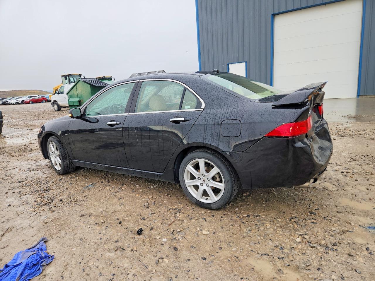 2005 Acura Tsx Black vin: JH4CL96835C027848