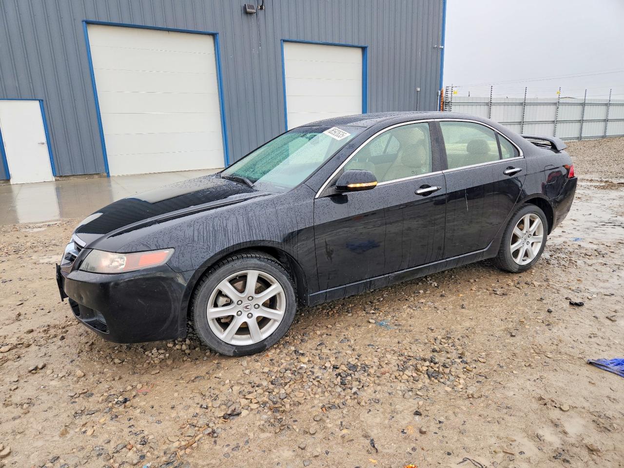 2005 Acura Tsx Черный vin: JH4CL96835C027848