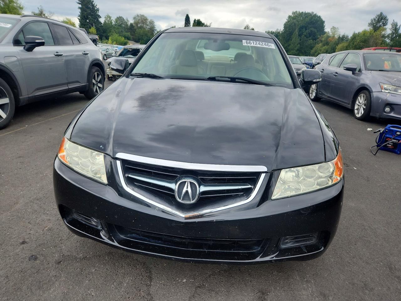2005 Acura Tsx Черный vin: JH4CL96835C032239