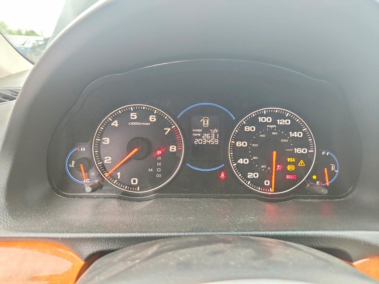 2005 Acura Tsx Черный vin: JH4CL96835C032239
