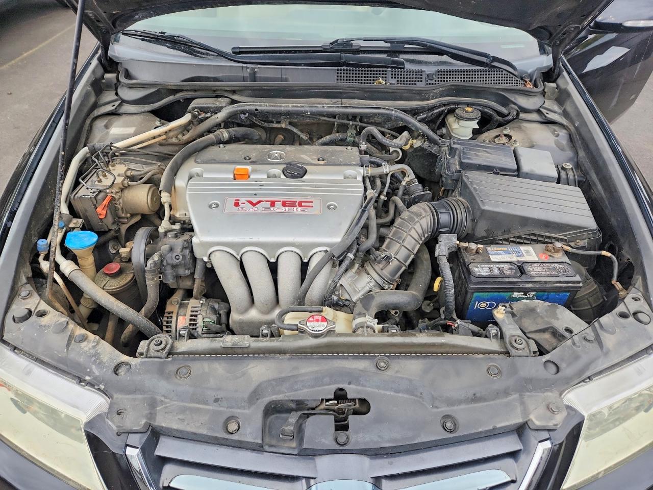 2005 Acura Tsx Черный vin: JH4CL96835C032239
