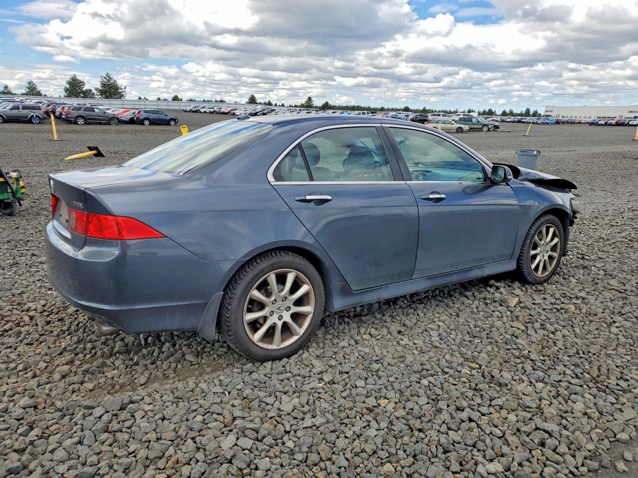 2006 Acura Tsx Gray vin: JH4CL96836C008475
