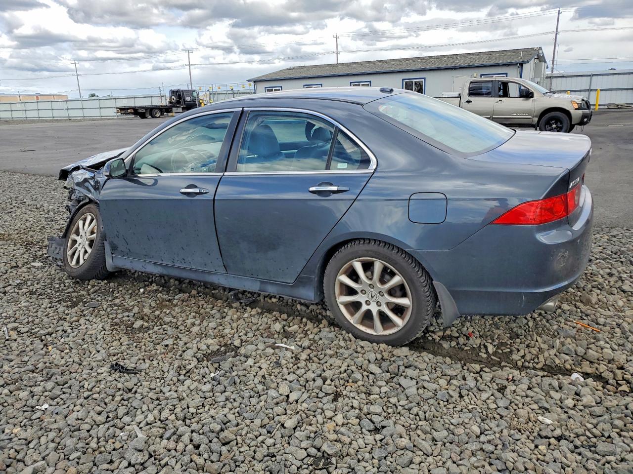 2006 Acura Tsx Gray vin: JH4CL96836C008475