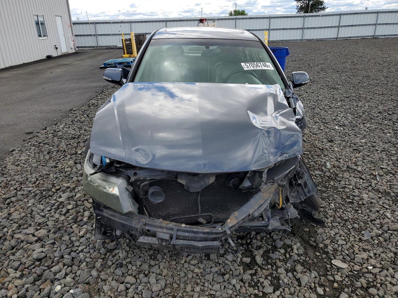 2006 Acura Tsx Gray vin: JH4CL96836C008475