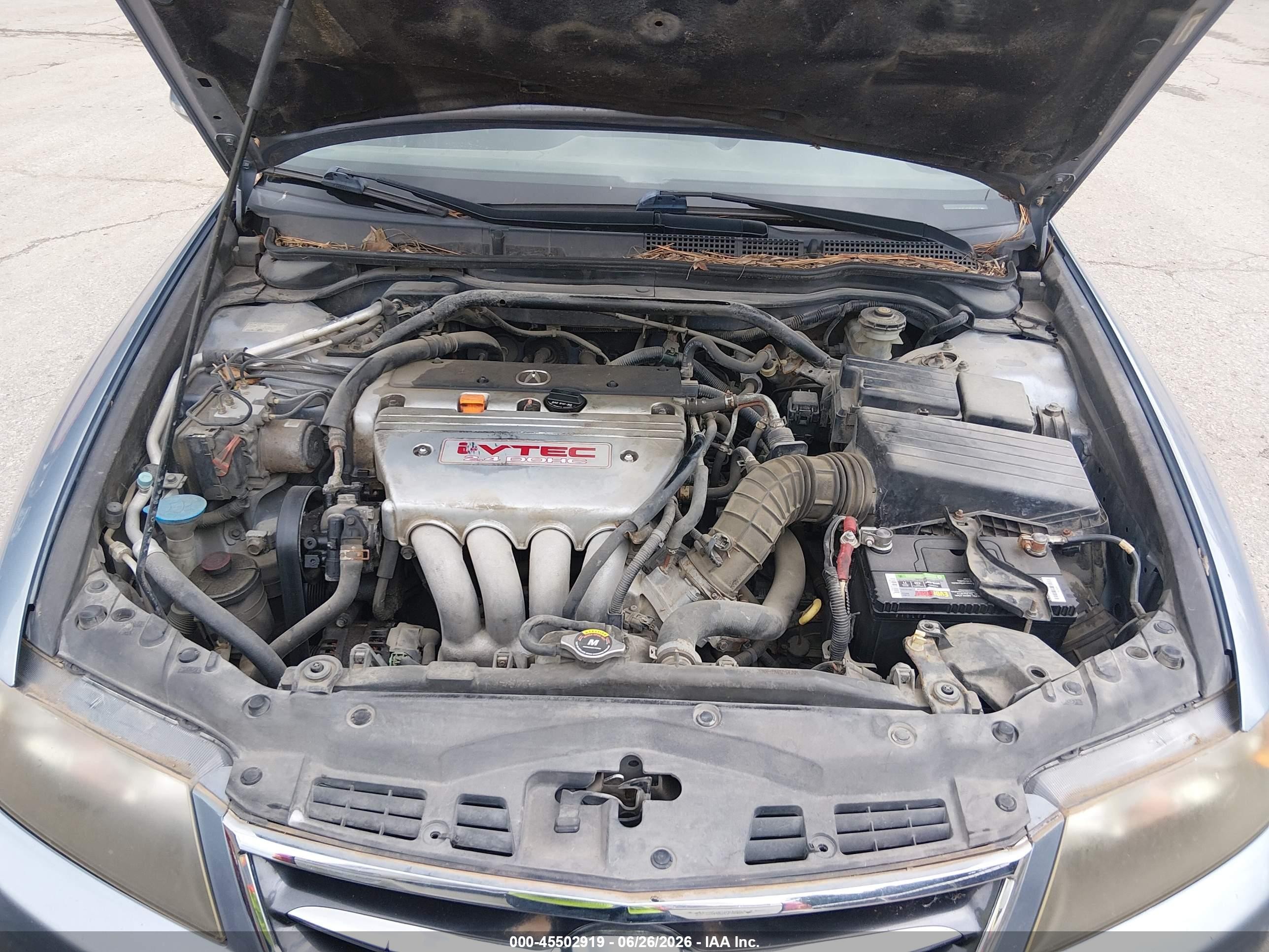 2006 Acura Tsx   Light Blue vin: JH4CL96836C035739