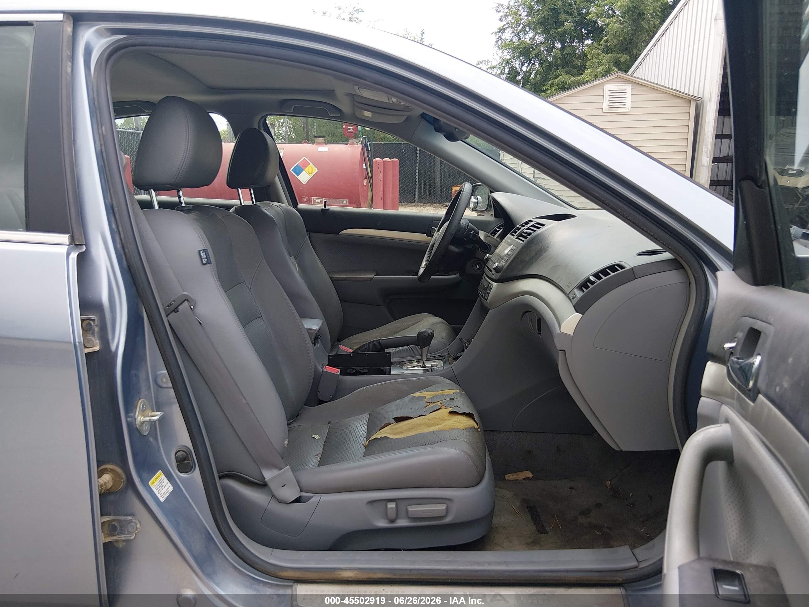 2006 Acura Tsx   Light Blue vin: JH4CL96836C035739