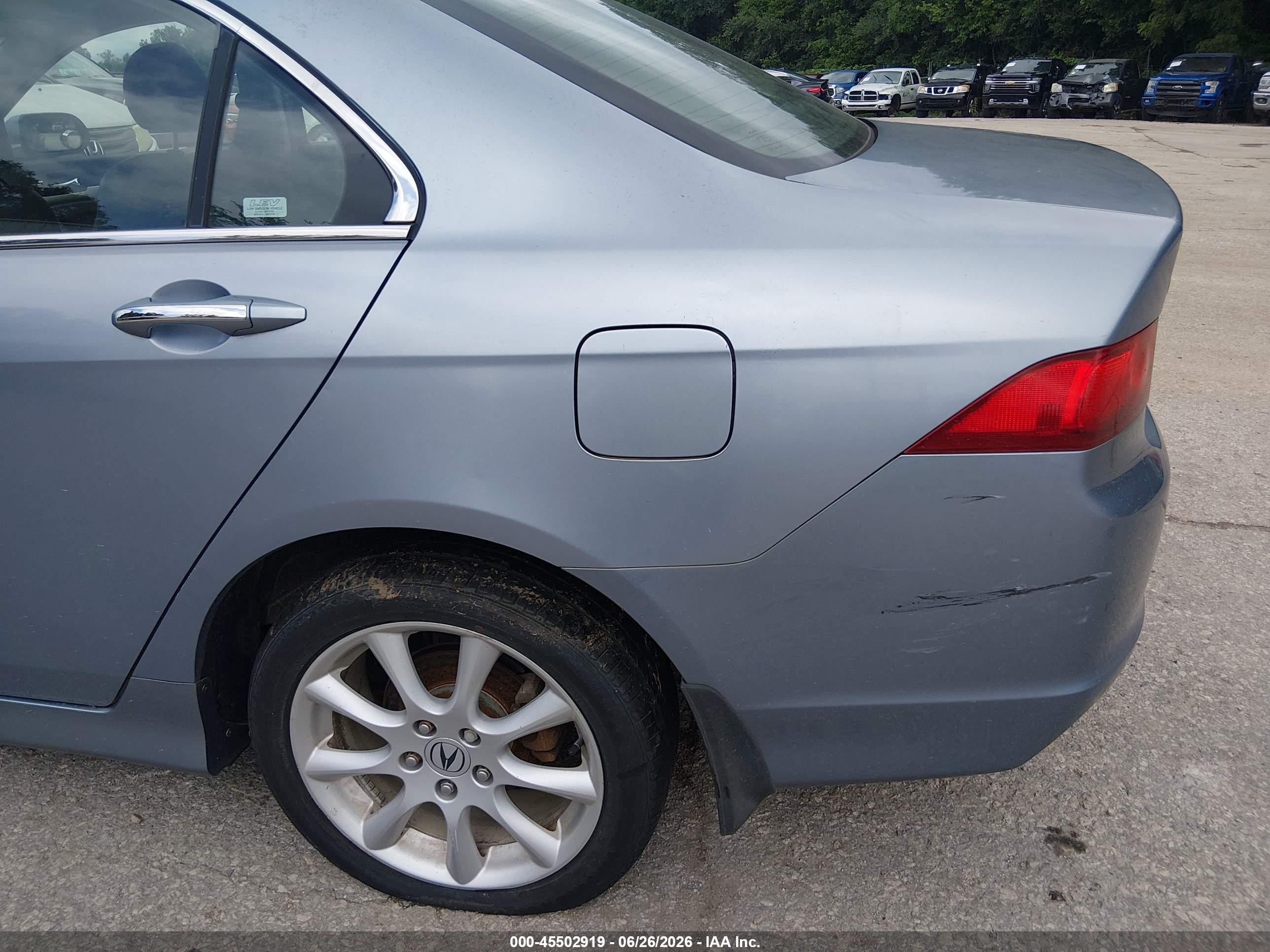 2006 Acura Tsx   Light Blue vin: JH4CL96836C035739