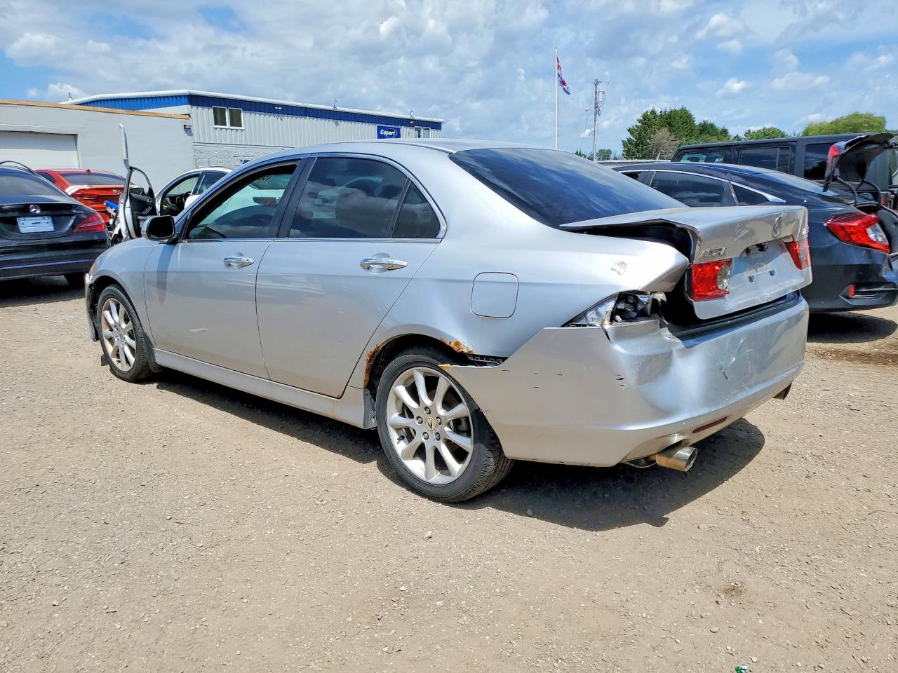 2006 Acura Tsx Серебряный vin: JH4CL96836C801422