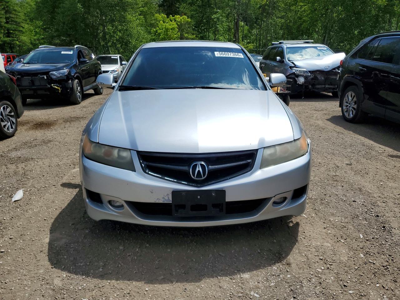 2006 Acura Tsx Серебряный vin: JH4CL96836C801422