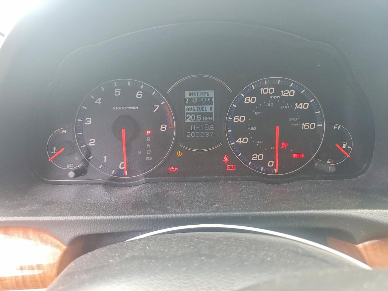 2007 Acura Tsx Green vin: JH4CL96837C014603