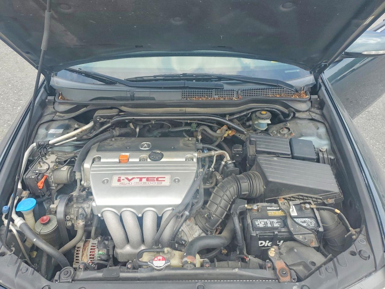 2007 Acura Tsx Green vin: JH4CL96837C014603