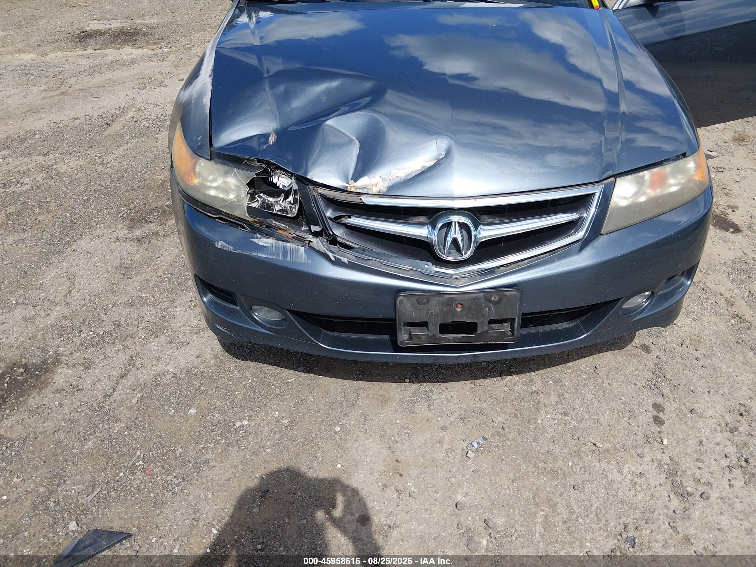 2008 Acura Tsx   Gray vin: JH4CL96838C005420
