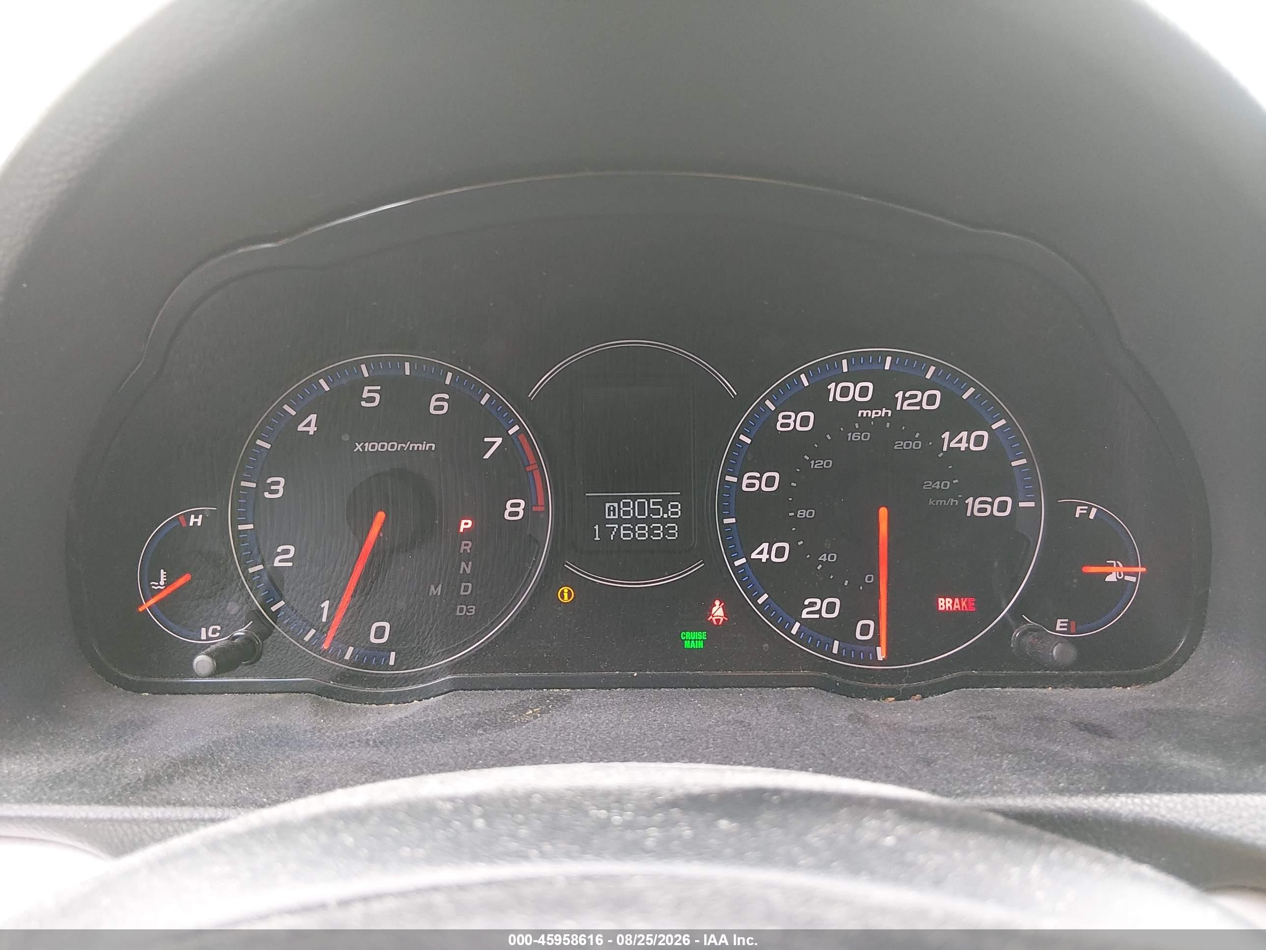 2008 Acura Tsx   Gray vin: JH4CL96838C005420