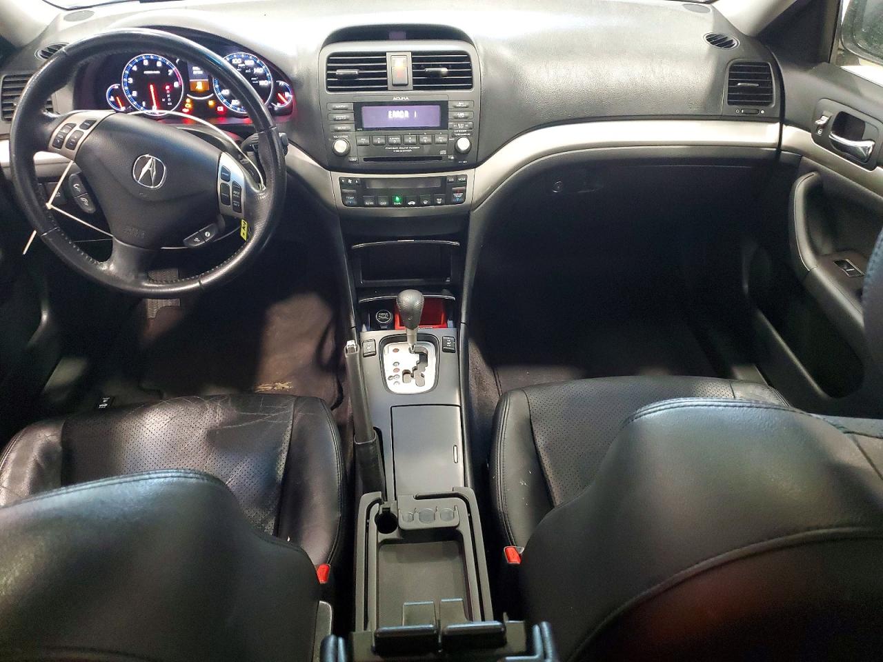 2008 Acura Tsx White vin: JH4CL96838C013839
