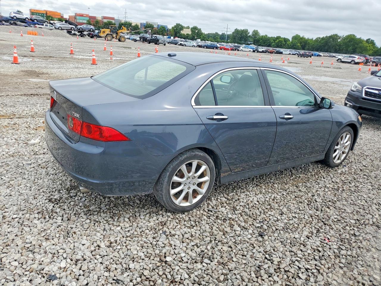 2008 Acura Tsx Gray vin: JH4CL96838C014585
