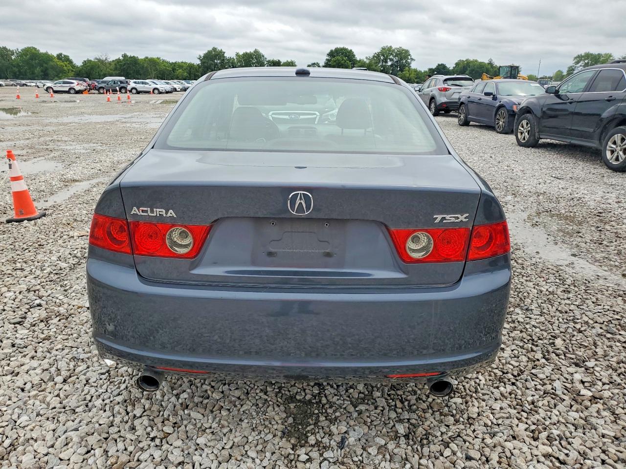 2008 Acura Tsx Gray vin: JH4CL96838C014585