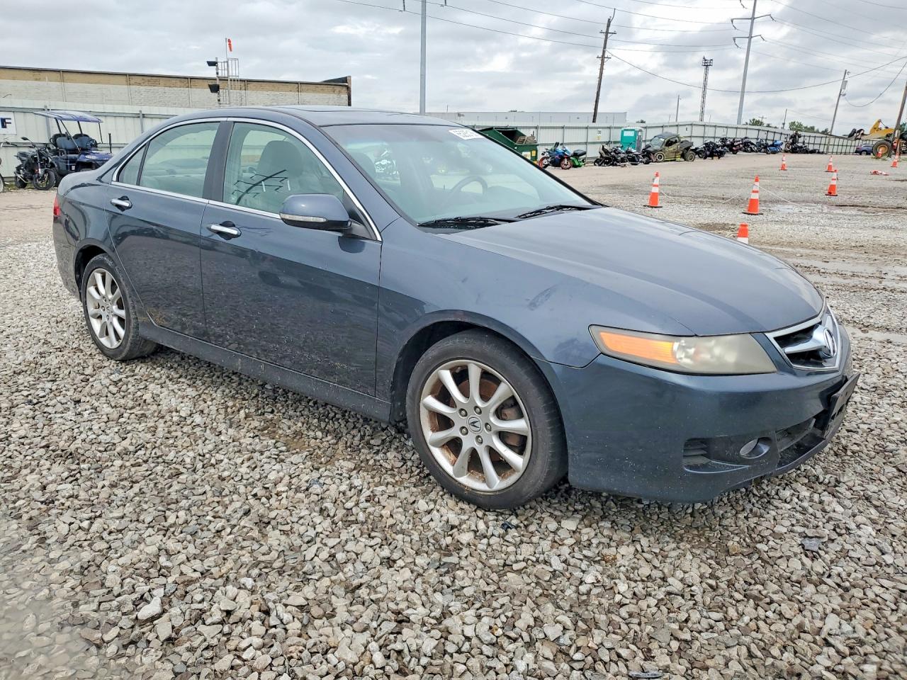 2008 Acura Tsx Gray vin: JH4CL96838C014585