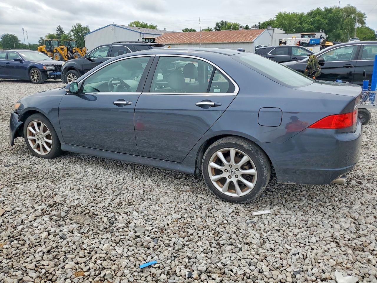 2008 Acura Tsx Gray vin: JH4CL96838C014585
