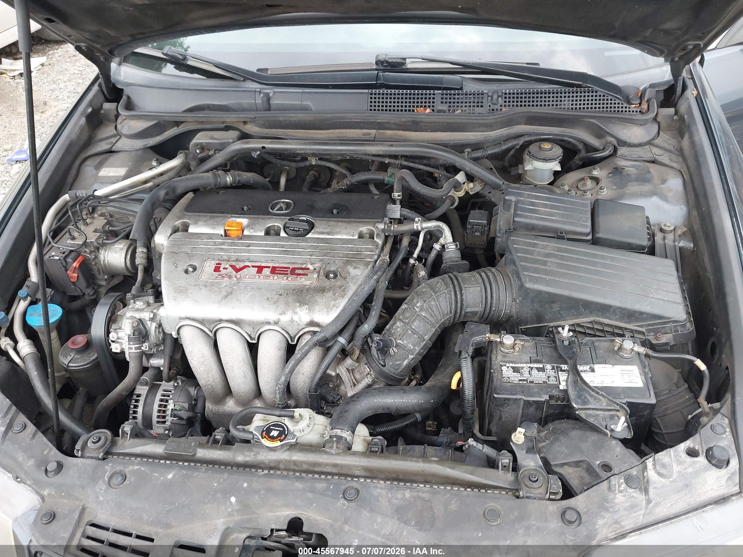 2008 Acura Tsx   Gray vin: JH4CL96838C014750