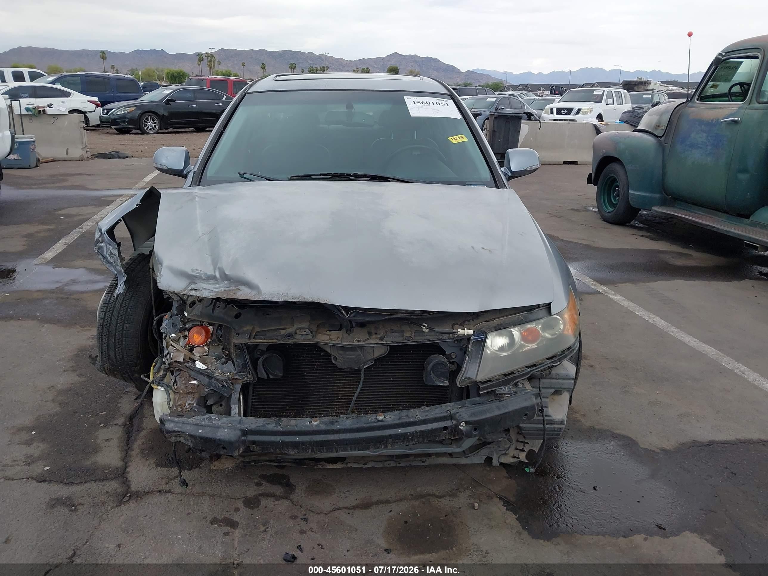 2008 Acura Tsx   Серебряный vin: JH4CL96838C016627