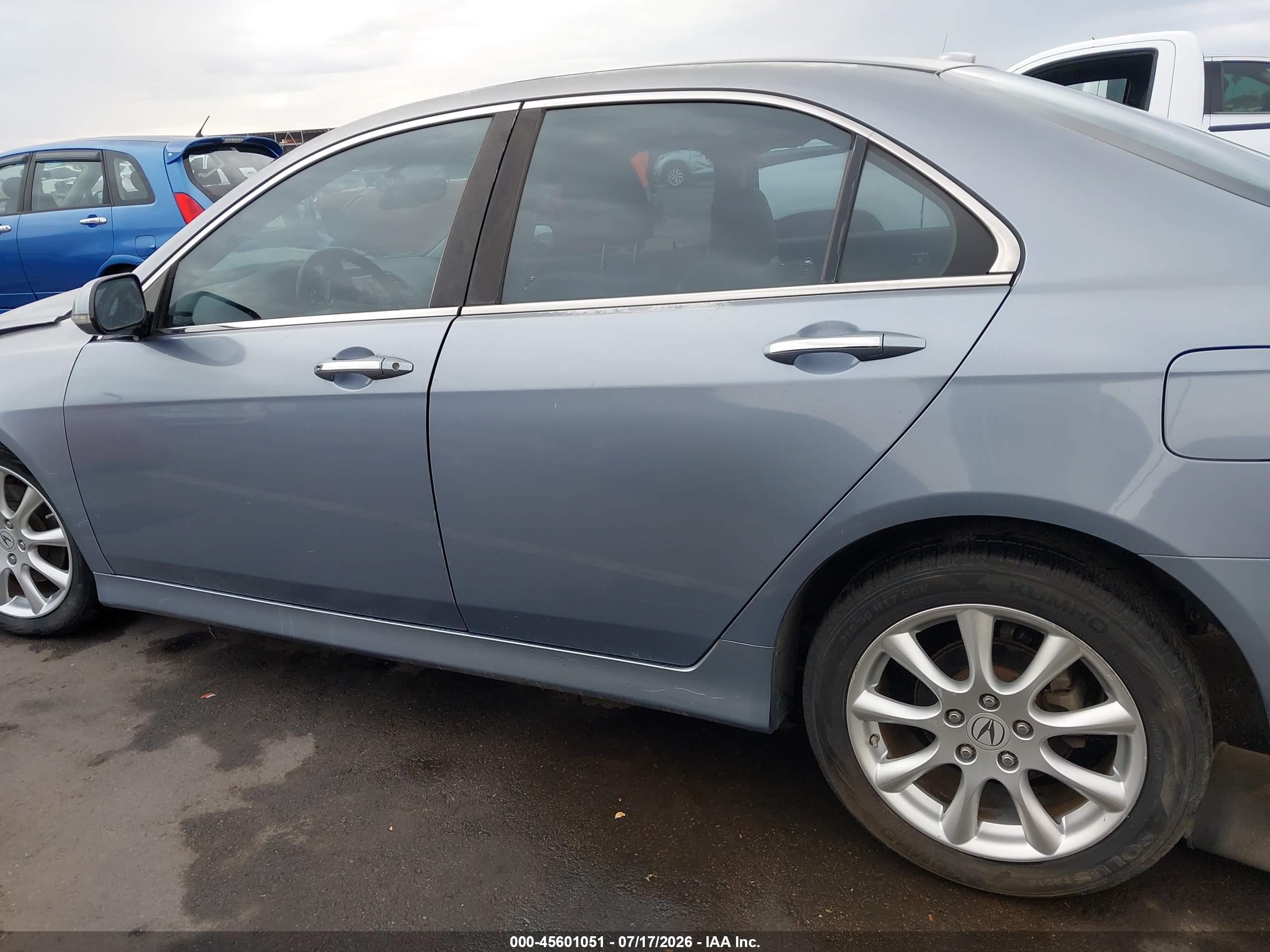 2008 Acura Tsx   Серебряный vin: JH4CL96838C016627