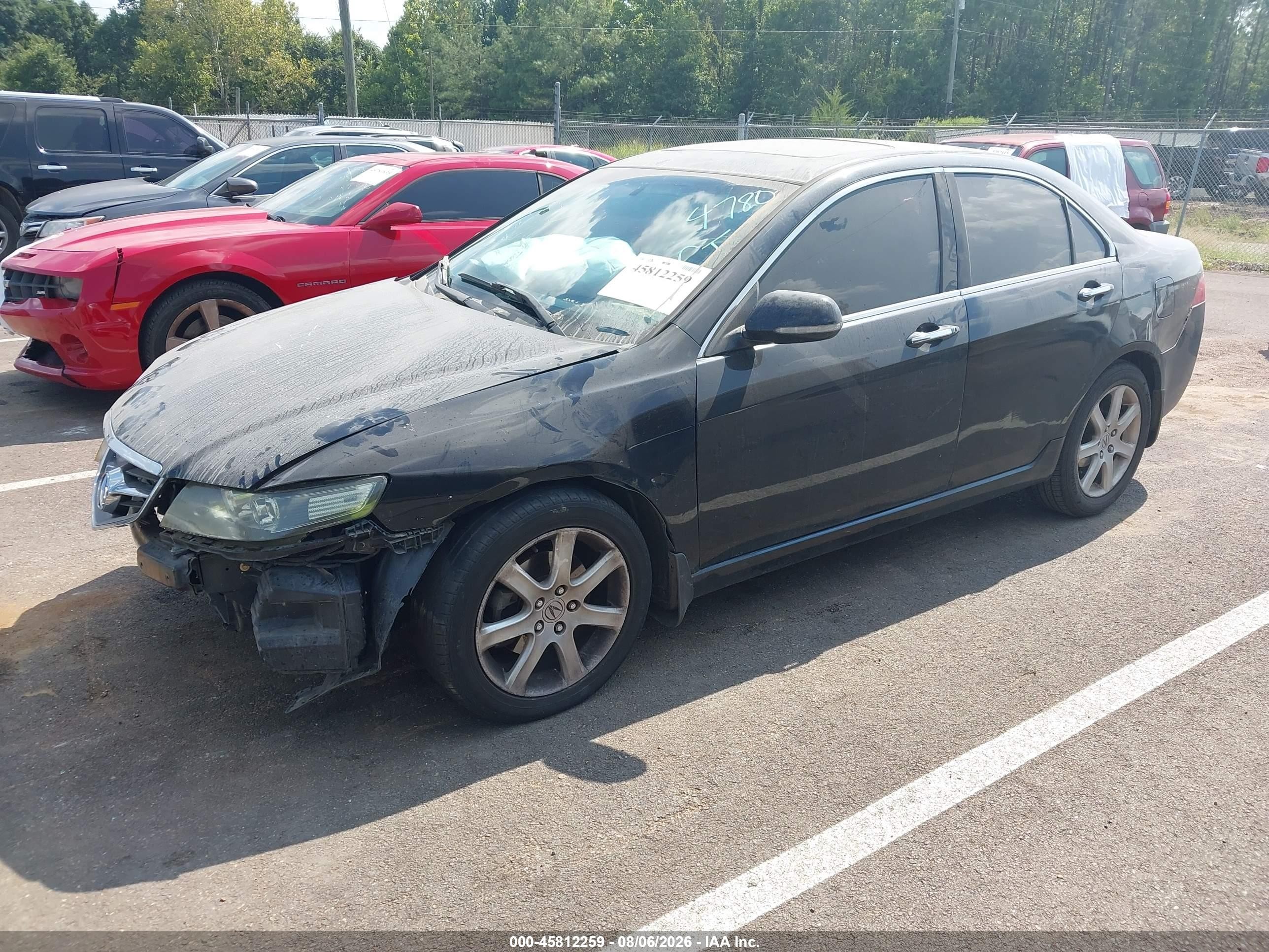 2004 Acura Tsx White vin: JH4CL96844C024780
