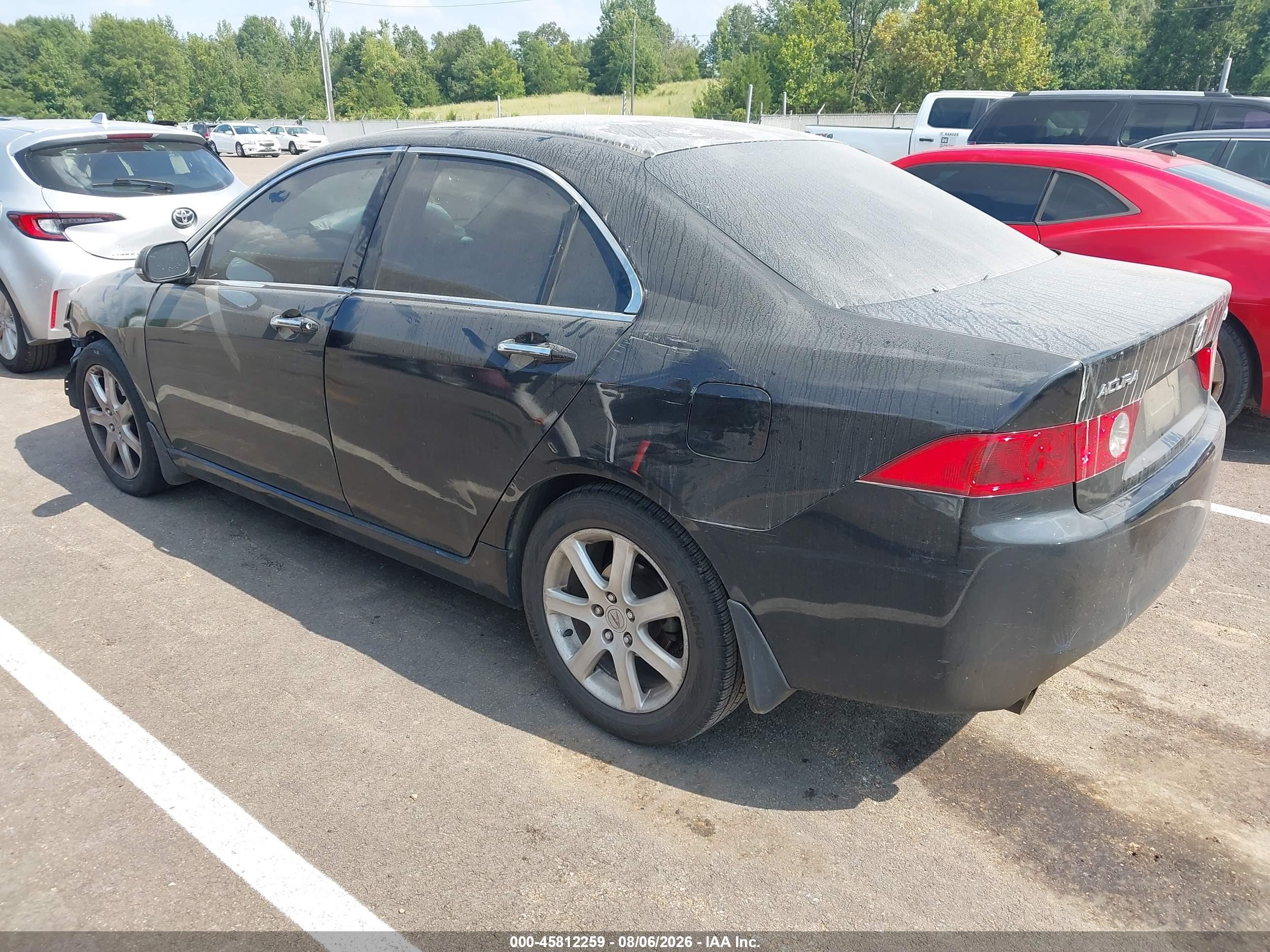 2004 Acura Tsx White vin: JH4CL96844C024780