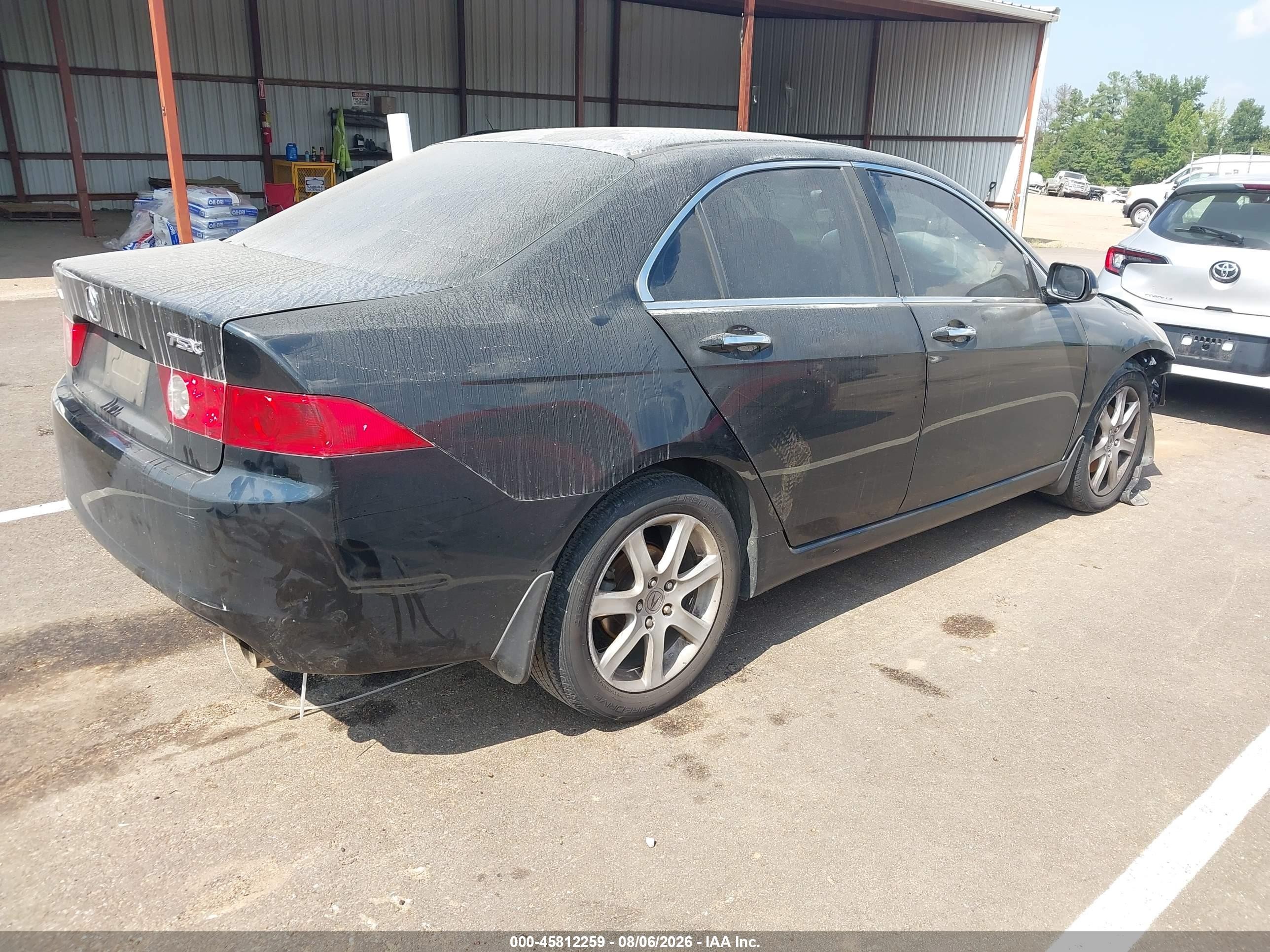 2004 Acura Tsx White vin: JH4CL96844C024780