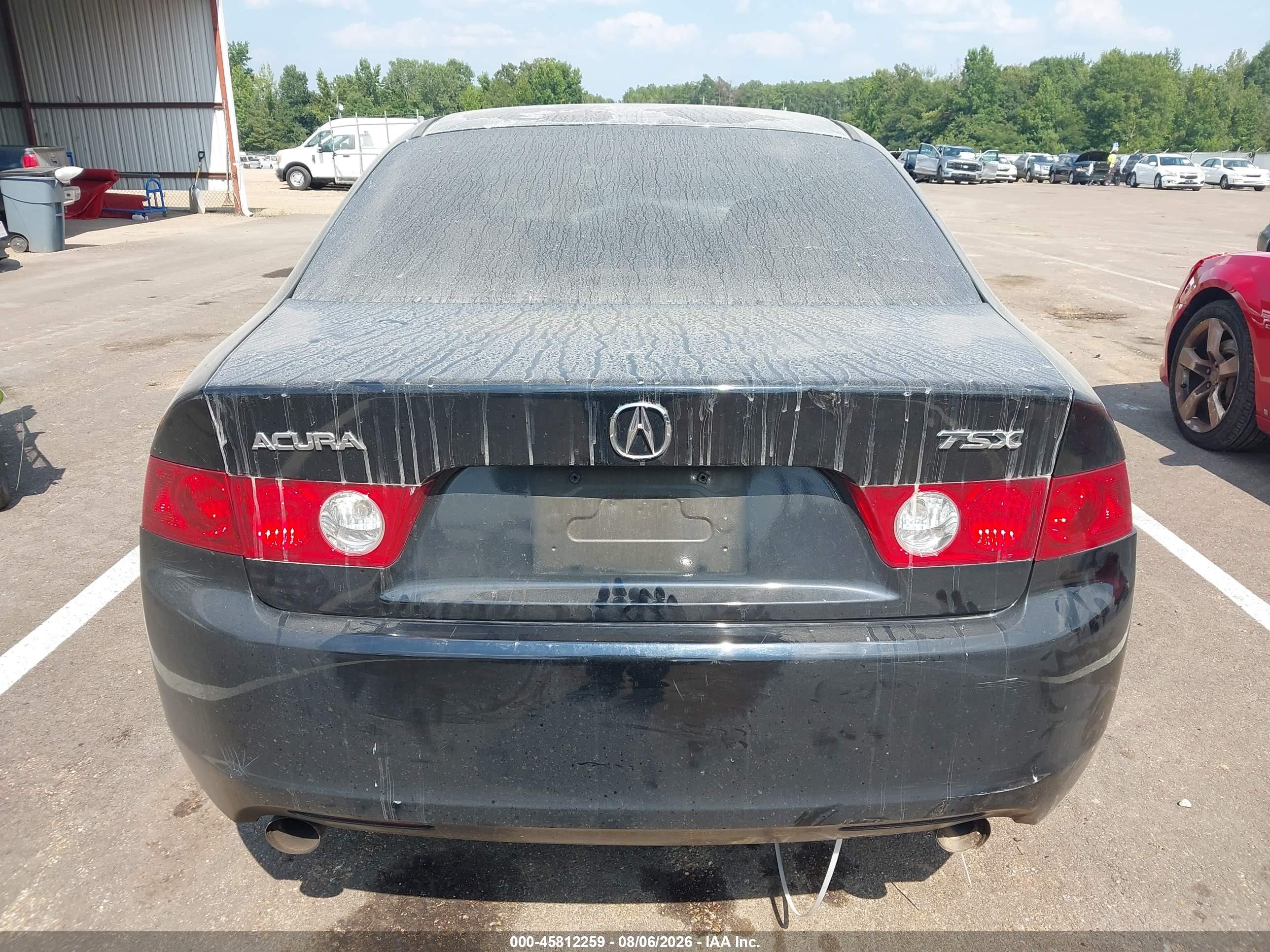 2004 Acura Tsx White vin: JH4CL96844C024780
