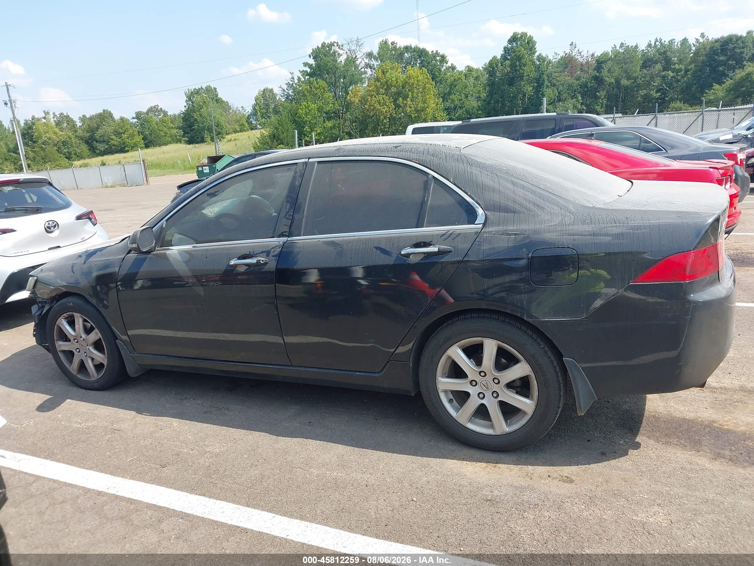 2004 Acura Tsx White vin: JH4CL96844C024780