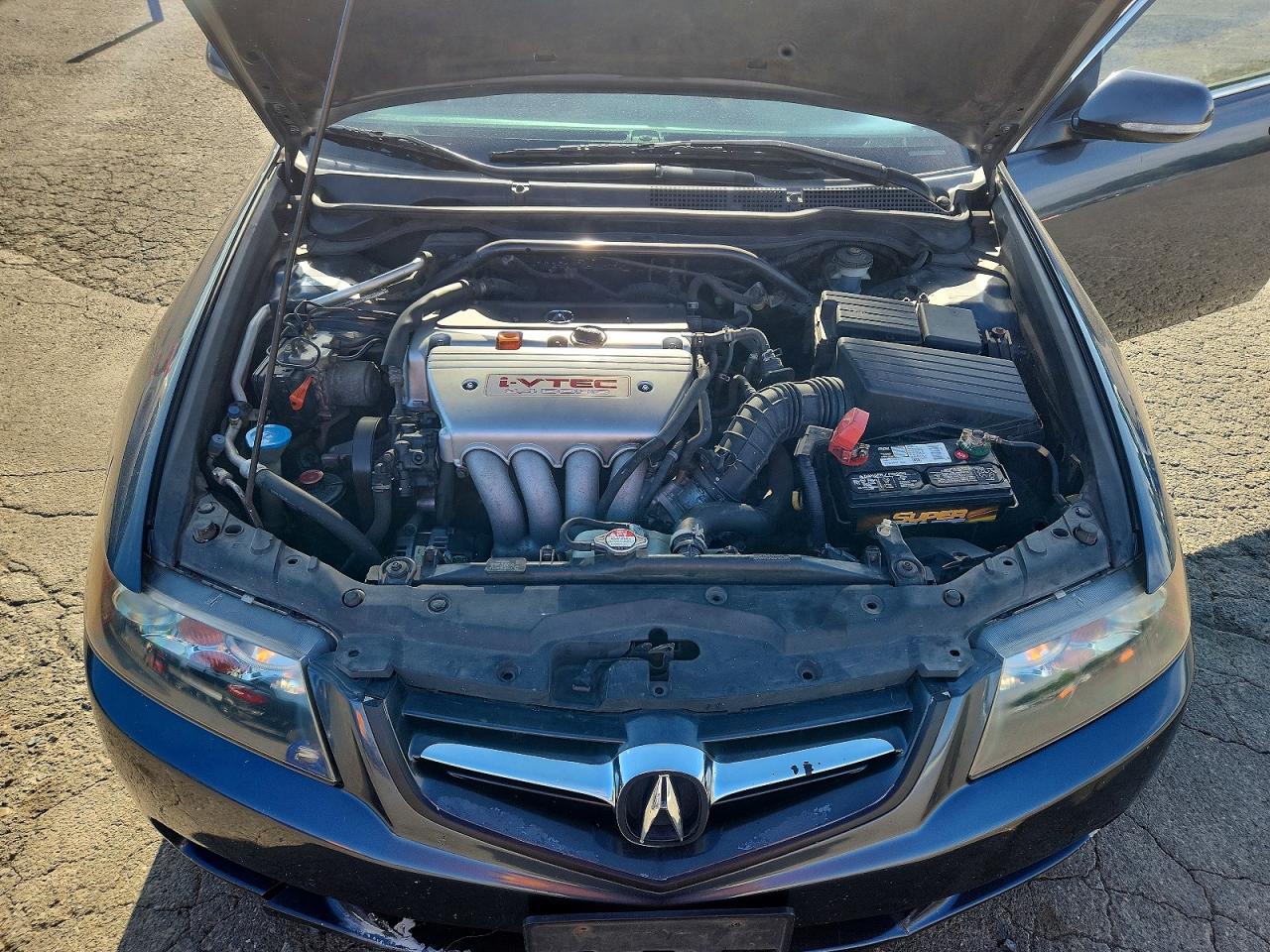 2005 Acura Tsx Серый vin: JH4CL96845C005910