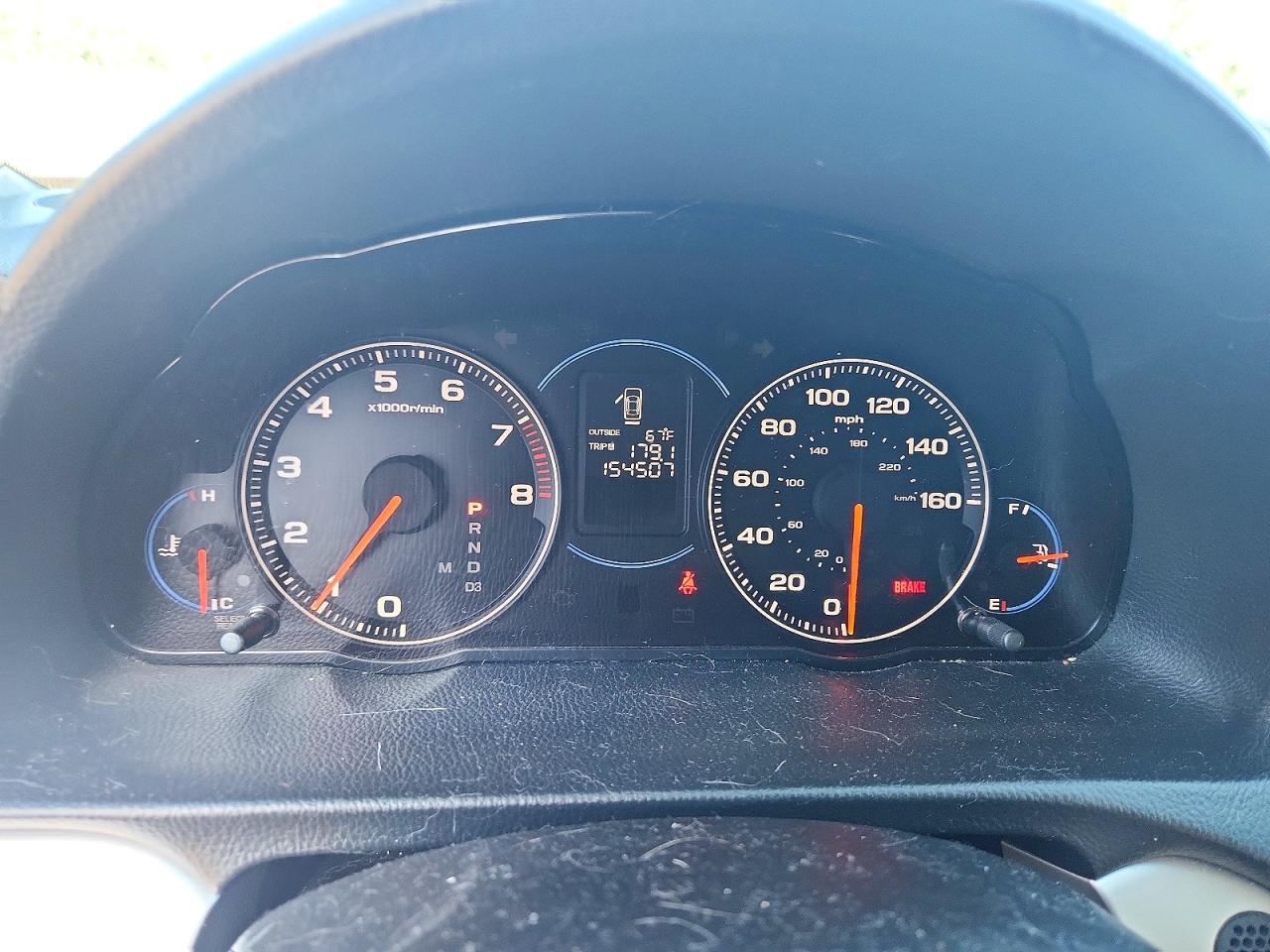2005 Acura Tsx Серый vin: JH4CL96845C005910