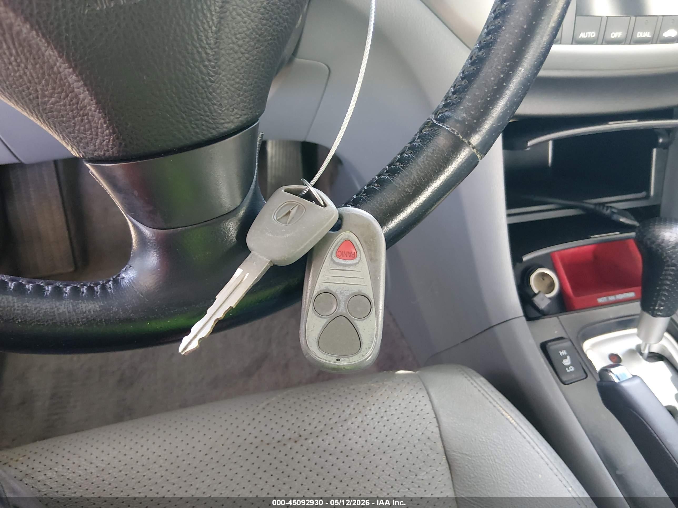 2005 Acura Tsx   Черный vin: JH4CL96845C024909