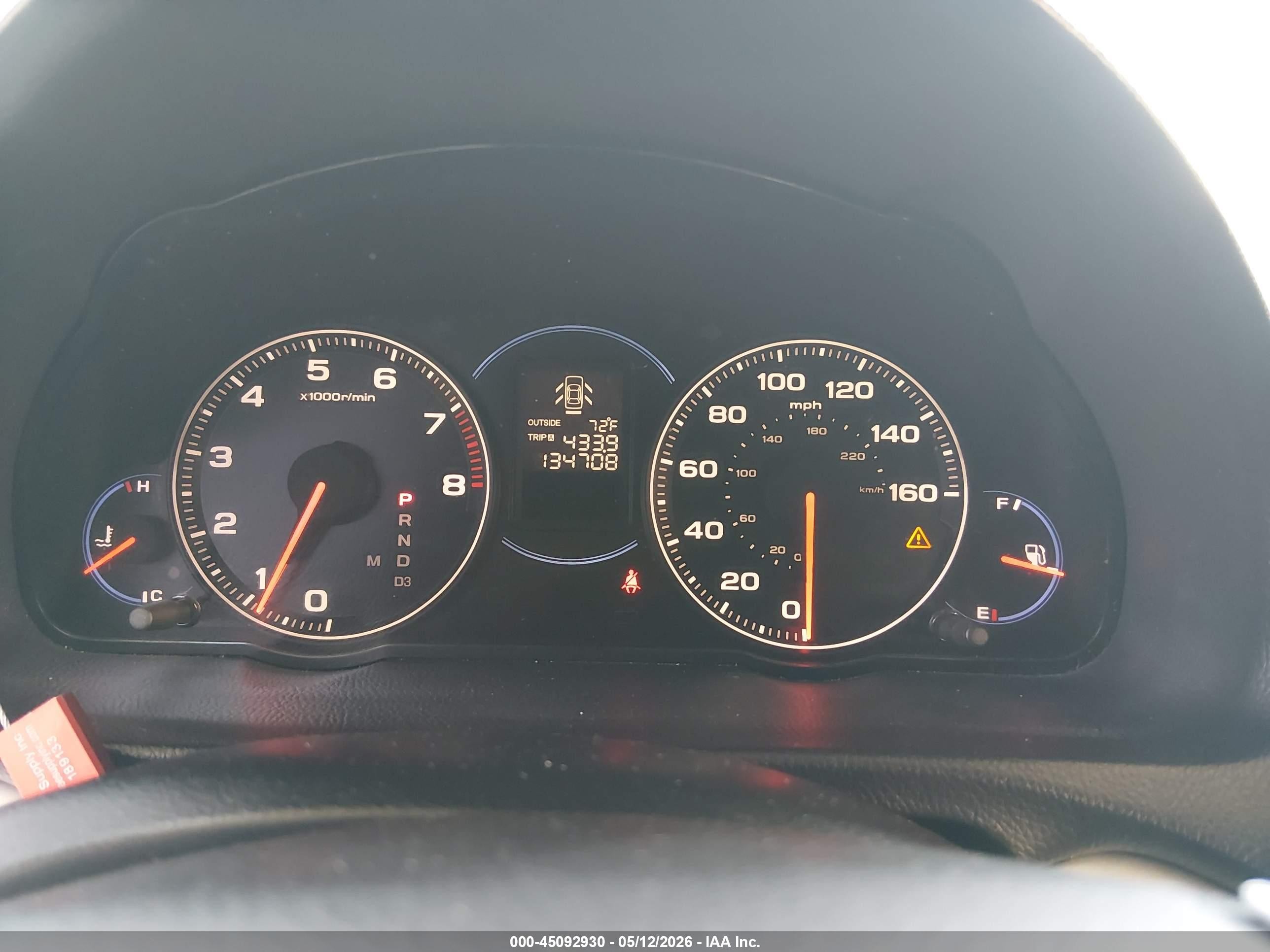 2005 Acura Tsx   Черный vin: JH4CL96845C024909