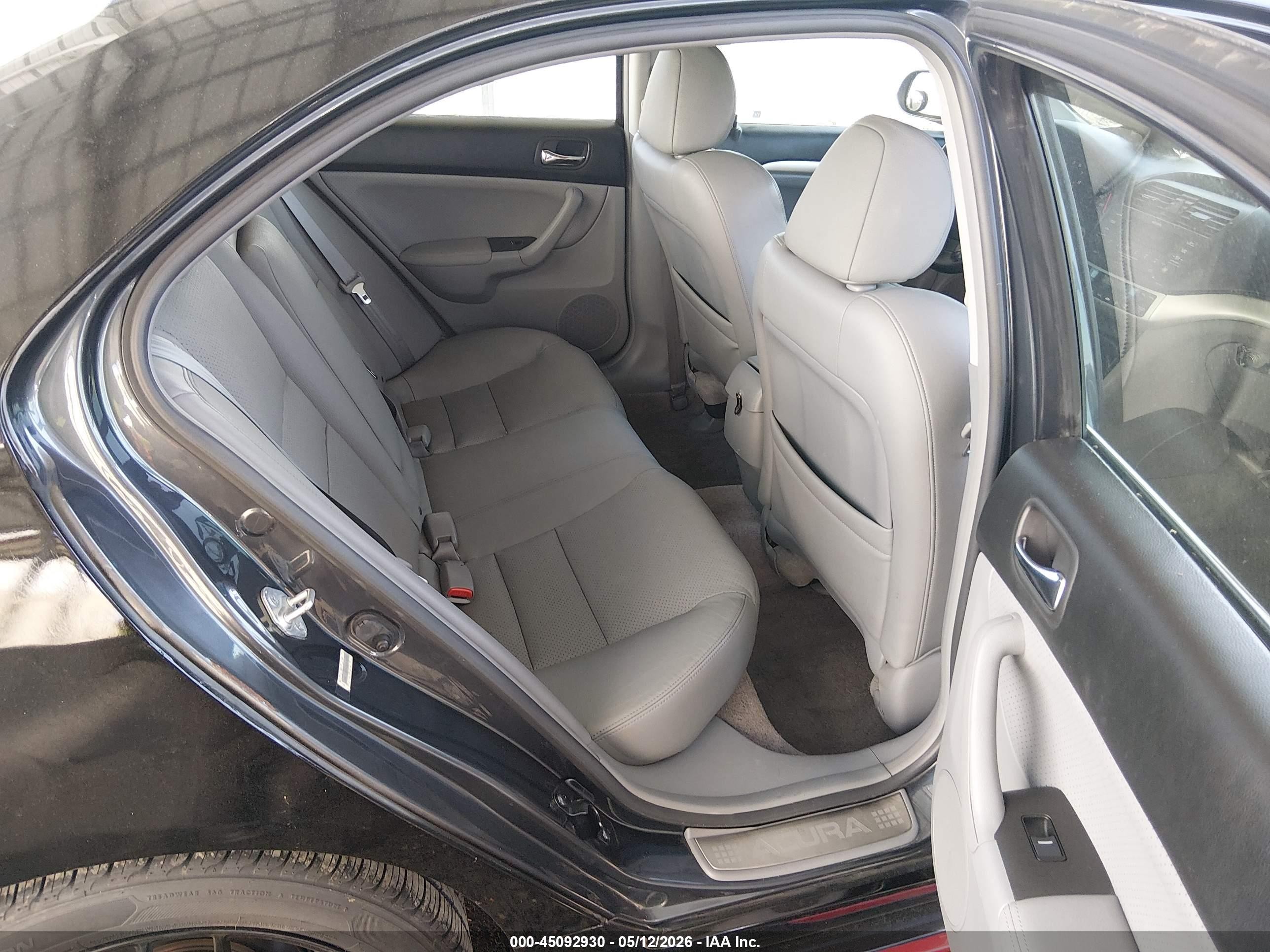 2005 Acura Tsx   Черный vin: JH4CL96845C024909