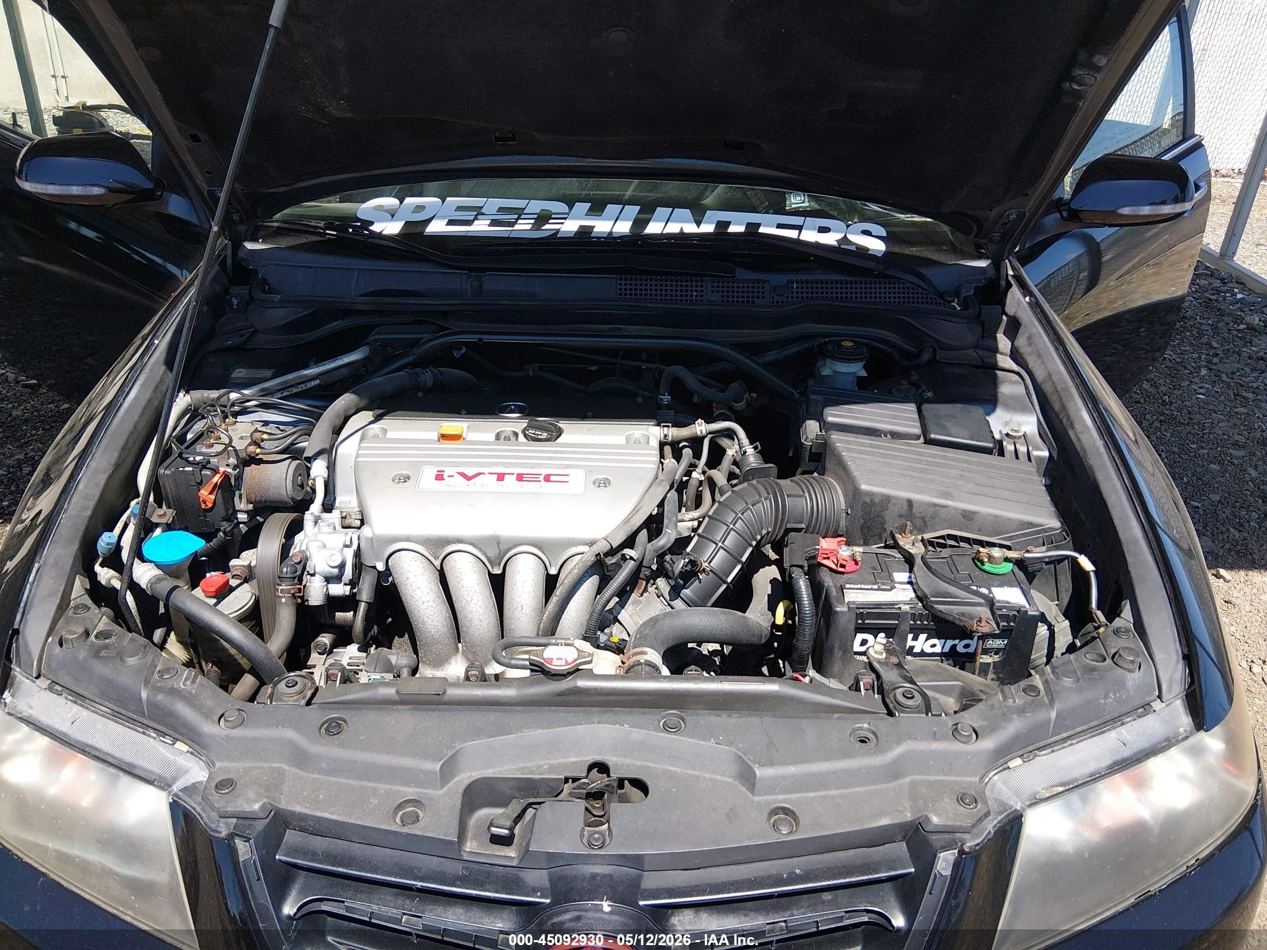 2005 Acura Tsx   Черный vin: JH4CL96845C024909