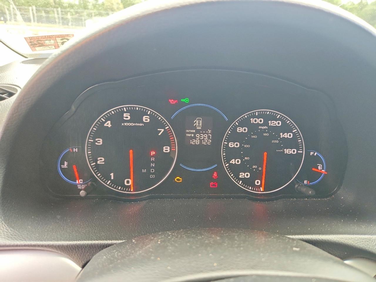 2005 Acura Tsx Blue vin: JH4CL96845C032976