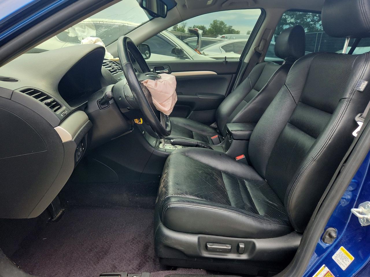 2005 Acura Tsx Blue vin: JH4CL96845C032976